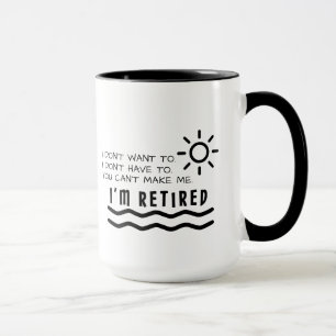 Caneca Presentes da aposentadoria engraçados para a mamã