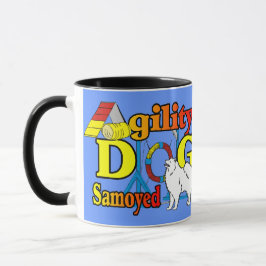 Caneca Presentes de agilidade samoiados