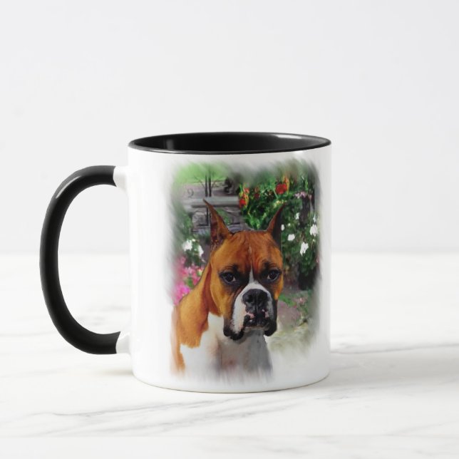 Caneca Presentes de Arte Canina Boxer (Esquerda)