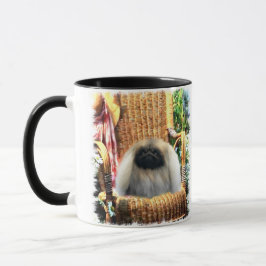 Caneca Presentes de Arte Pekingeses