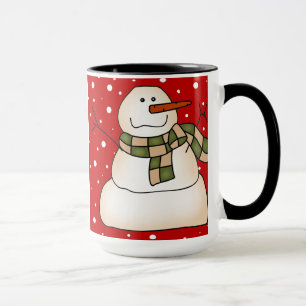 Caneca Presentes de boneco de neve