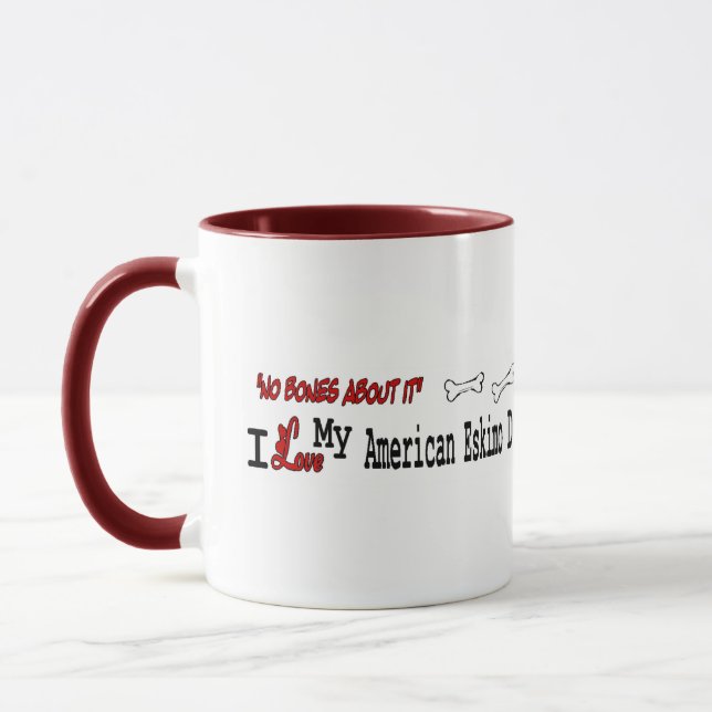 Caneca Presentes de cães esquimó americanos (Esquerda)