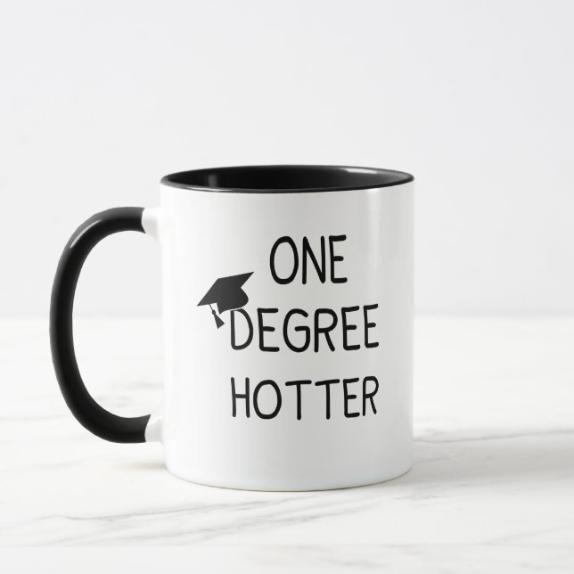 Caneca Presentes de Formatura Um Grau Mais Quente (Esquerda)
