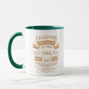 Caneca Presentes de legenda de 70 de aniversário personal