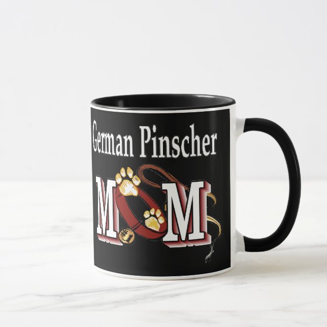 Caneca Presentes de MOM de Pinscher Alemã (Direita)