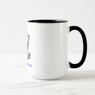 Caneca Presentes de Natal para Chihuahua