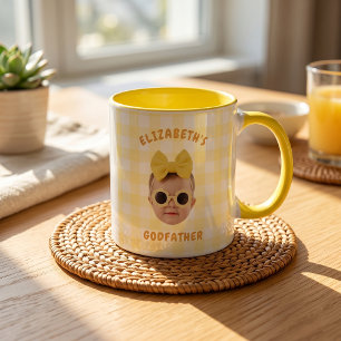 Caneca Presentes do Dia dos Pais para o Pai Amarelo