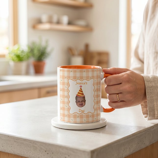 Caneca Presentes do Dia dos Pais para o Pai Laranja (Criador carregado)