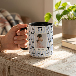 Caneca Presentes do Dia dos Pais para o Papai Laço Preto