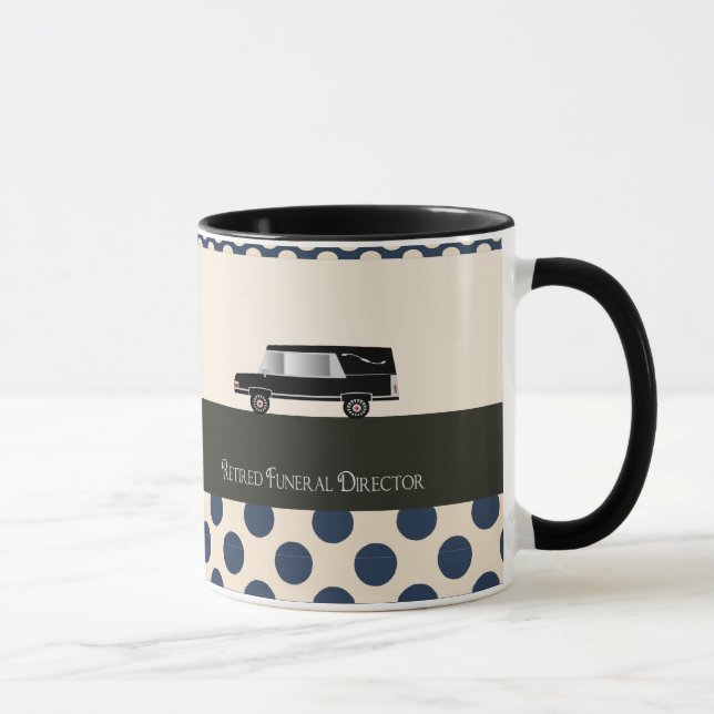 Caneca Presentes do Diretor Funeral Aposentado (Direita)
