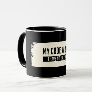 Caneca Presentes do programador, Coder