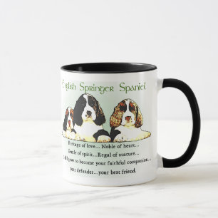 Caneca Presentes do Spaniel de Springer inglês