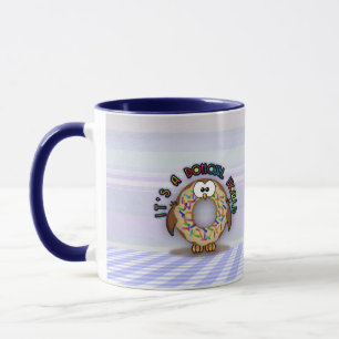 Caneca presentes donowl com confeitos -