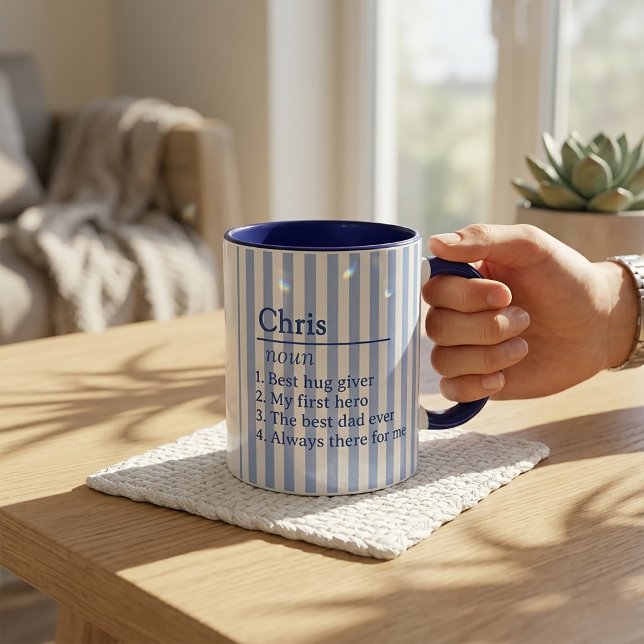 Caneca Presentes Ideias Presentes Para o Dia do Pai Café (Criador carregado)