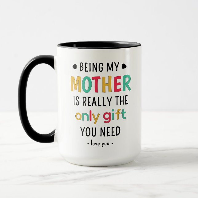 Caneca Presentes Para A Mãe, Perucas De Férias Para Eles (Esquerda)