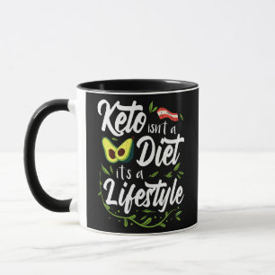 Caneca Presentes para Homens Nutrição Ketones Mulheres