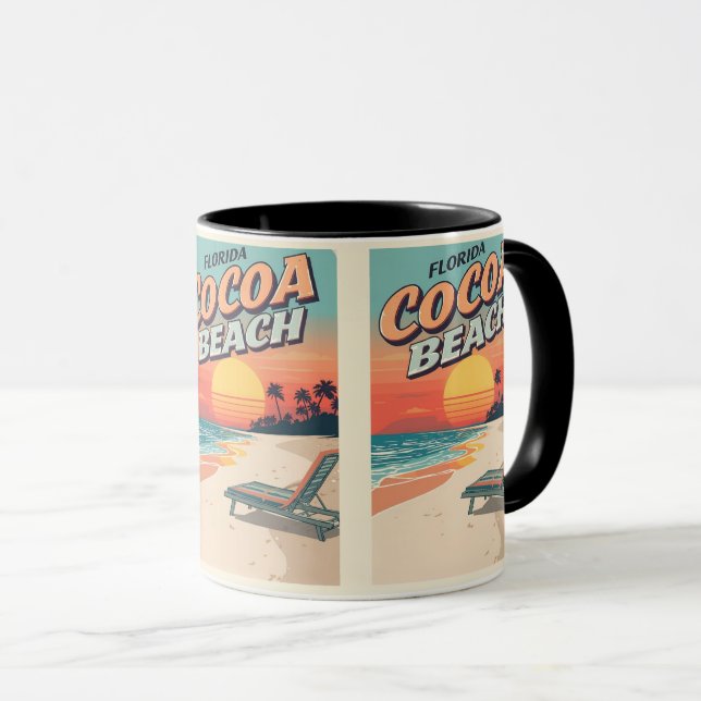 Caneca Presentes Westgate Viagem Clássica Cocoa Beach Fló (Frente Esquerda)
