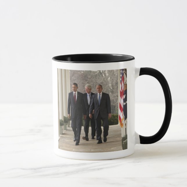 Caneca Presidente Barack Obama e ex-presidentes (Direita)