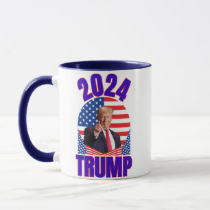 Caneca Presidente TRUMP 2024 EUA