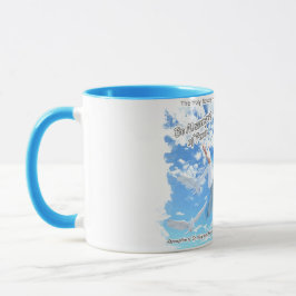Caneca Pressuposição de Ruas. Maria no Céu