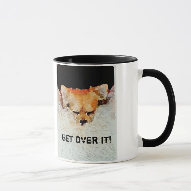 Caneca preta da campainha 11oz (Direita)