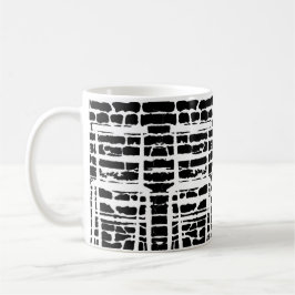 Caneca preta do tijolo