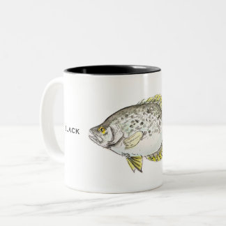 Caneca Preta | Mug de peixe