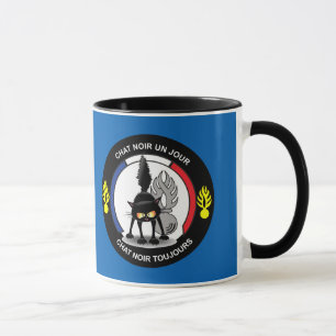 Caneca Preto 325 ml Chávena acompanhada para pior