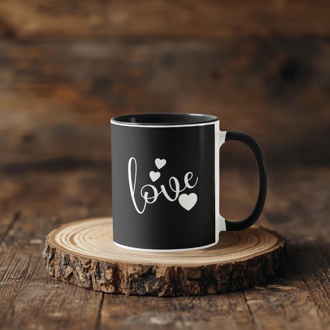 Caneca Preto e Branco (Criador carregado)