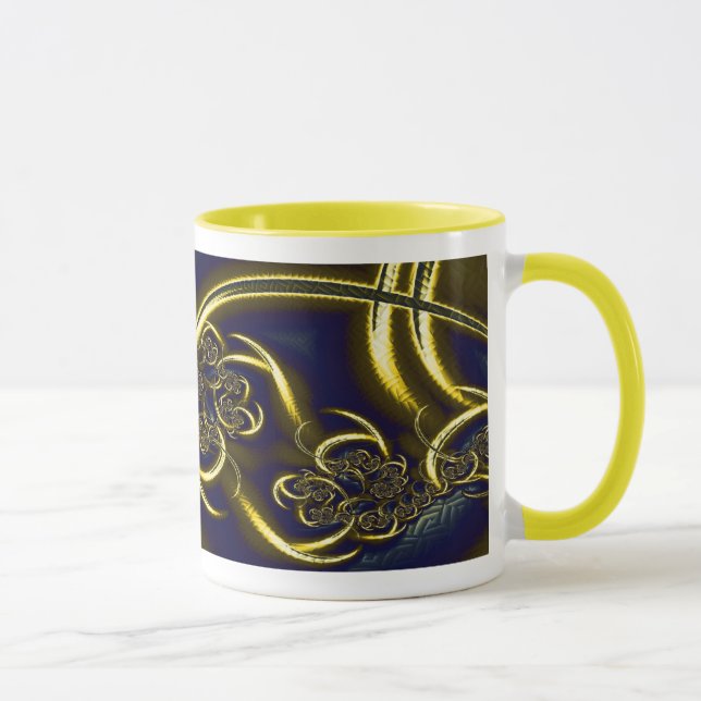 Caneca Preto e Dourado (Direita)
