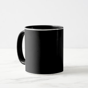 Caneca Preto negro, simplesmente elegante