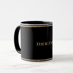 Caneca Preto negro, simplesmente elegante MODELO