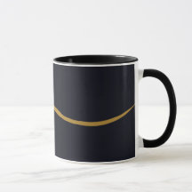 Preto & Ouro Mug Dsign