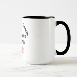 Caneca Preto soros dos soros da Caneca-que da campainha