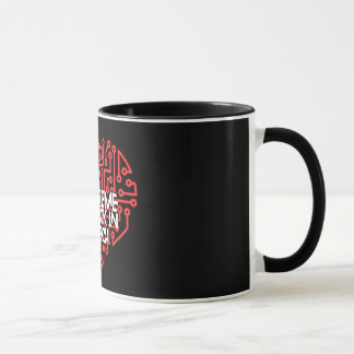 Caneca Preto Supremo na tecnologia Mug