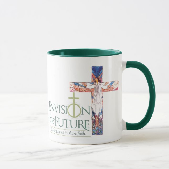 Caneca Preveja com cruz, café 2 da benevolência (Direita)