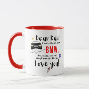 Caneca Prezado Pai e BMW