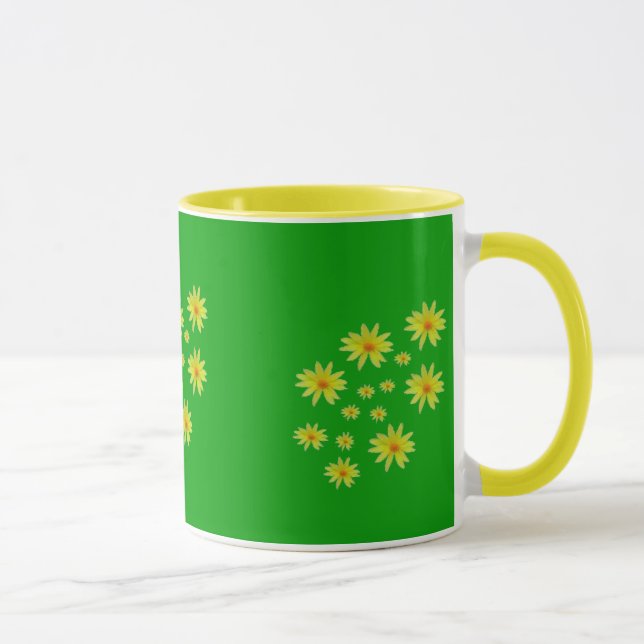 Caneca Primavera Daises II Mug (Direita)