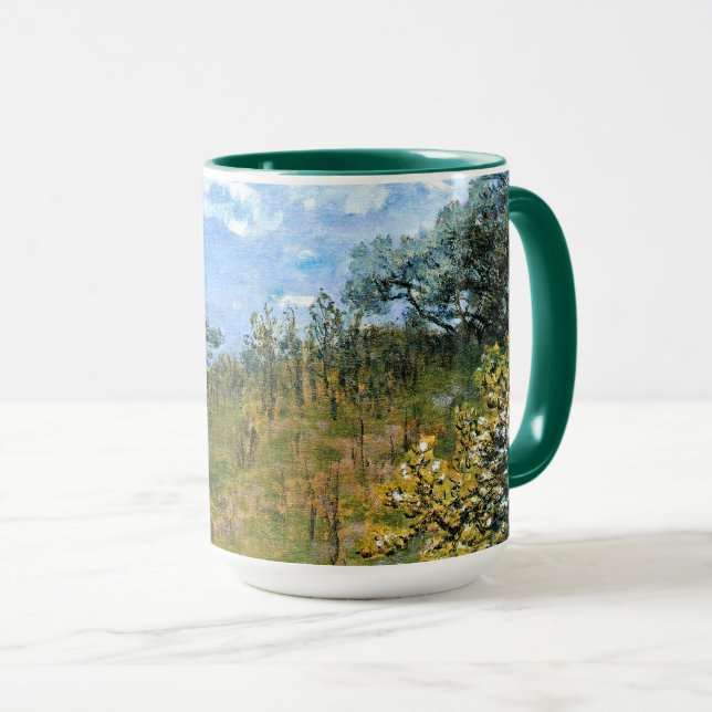 Caneca Primavera de Claude Monet (Frente Esquerda)