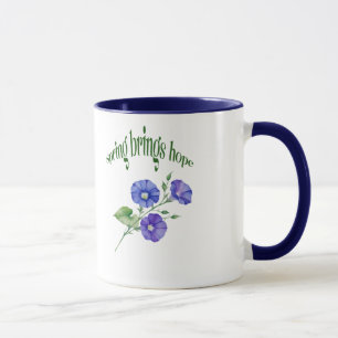 Caneca Primavera - Design "Primavera Traz Esperança"
