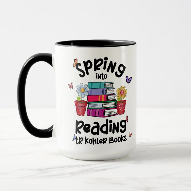 Caneca Primavera em Leitura TR Livros Kohler (Esquerda)