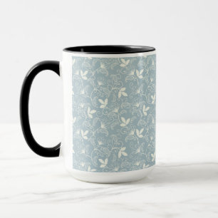Caneca Primavera Flor Padrão Combo Floral