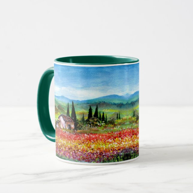 CANECA PRIMAVERA NA TUSCÂNDIA 3 (Frente Esquerda)