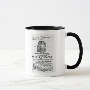 Caneca Primeira página 'de Mercurius Civicus