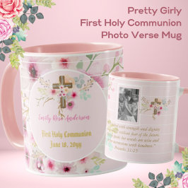 Caneca Primeira Sagrada Foto Comunitária Gift Grils Flore