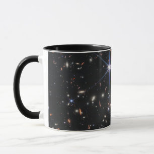 Caneca Primeira Vista de Campo Profundo do Universo do We