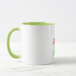 Caneca Primeiro Natal como Pai -