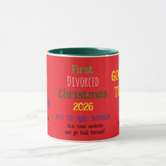 Caneca Primeiro Natal Divorciado