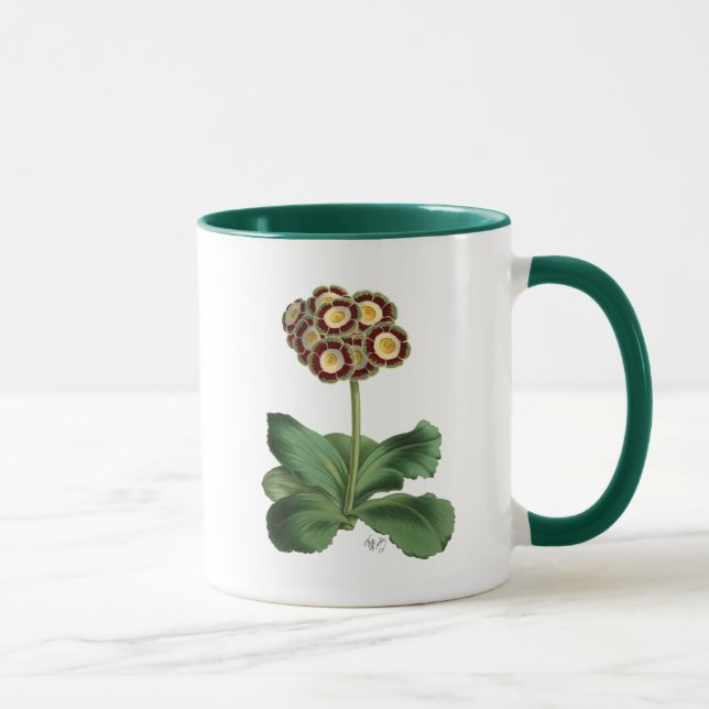 Caneca Primula Auricula Vermelha (Direita)