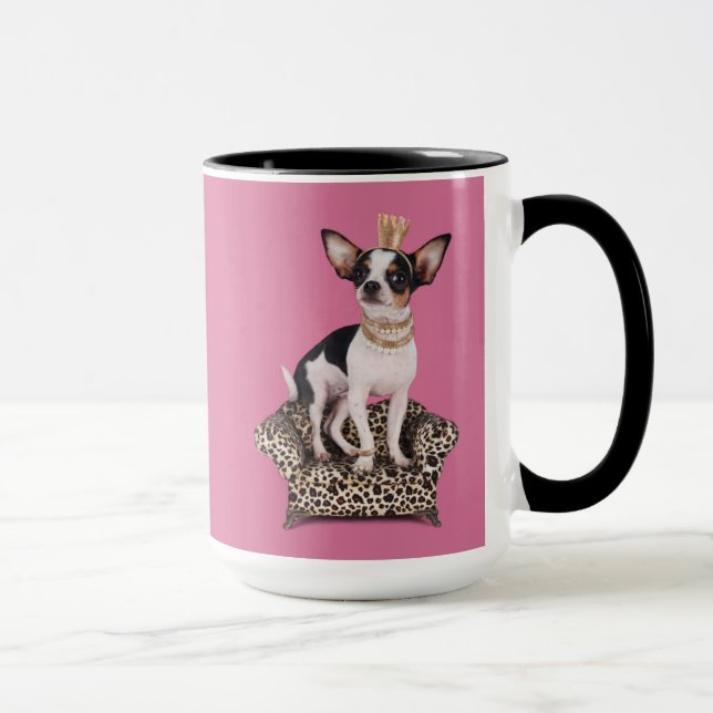 Caneca Princesa da chihuahua (Direita)